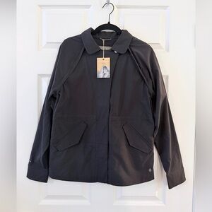 NWT Royal Robbins Discovery Convertible Jacket (Vest) in Jet Black - Women’s S